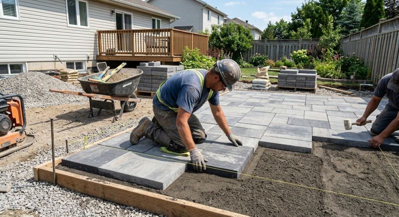 Block Pavers Installation in Boston, MA